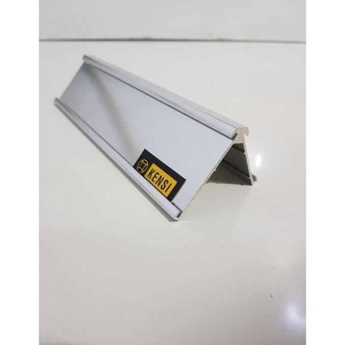 

Terbaru !!! Name Plate Holder / Sign Holder Besar Kecil Alumunium Berbagai Ukuran