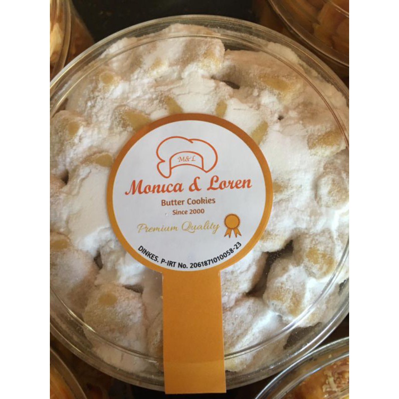 

Monica & Loren Puteri Salju 500gr, Kue Kering Toples Putri Salju 500gr, Kue Kering Monica, Kue Kering, Kuker, Kue Lebaran Murah