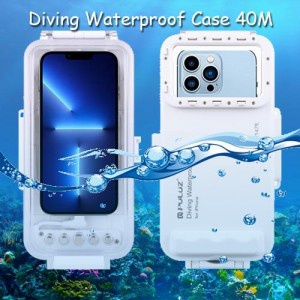 Case Puluz Diving Waterproof Case 45M Iphone 13,Mini,Pro,Max