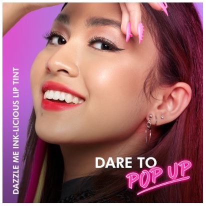 DAZZLE ME Ink Licious Lip Tint | Hyper Stay Long Lasting Liquid Lip Stain Moisturizing Liptint Viral| Tahan Lama