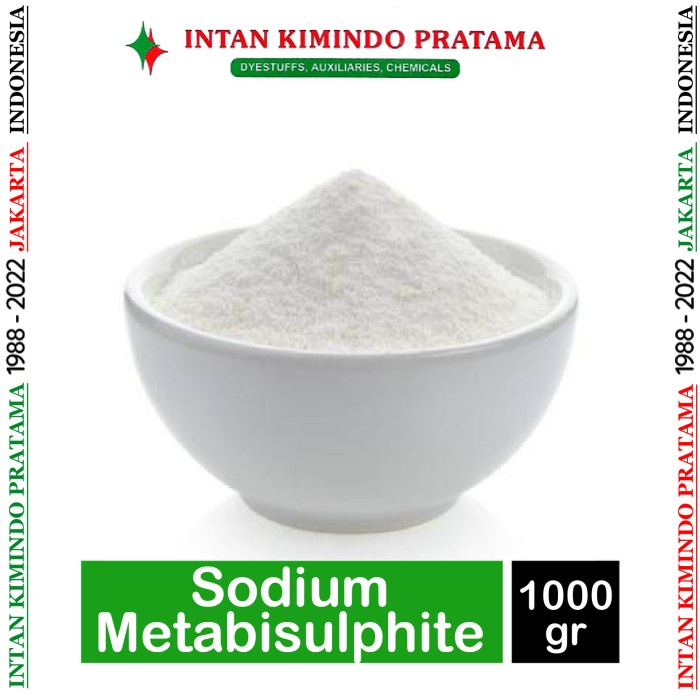 

:<:<:<:<] Sodium Metabisulfite 1kg [Food Grade] Pengawet Saus Sambal