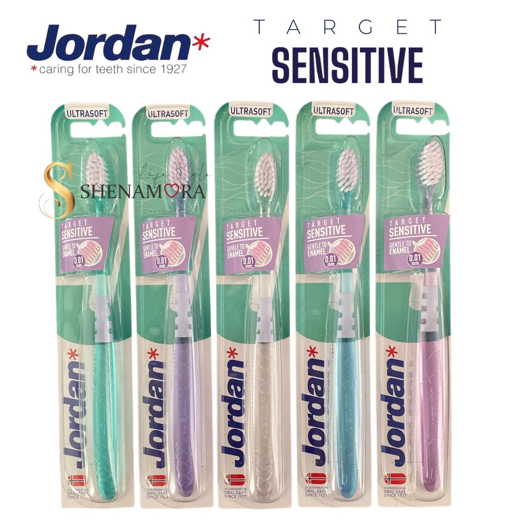 Jordan Oral Care Medium Target Sensitive UltraSoft | Sikat Gigi 0.0 mm