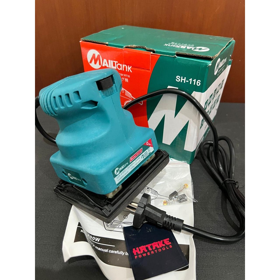 MAILTANK SH116-ELEKTRIK SANDER MESIN AMPLAS KAYU MESIN AMPLAS TEMBOK SH116-ELECTRIC SANDER SH-116