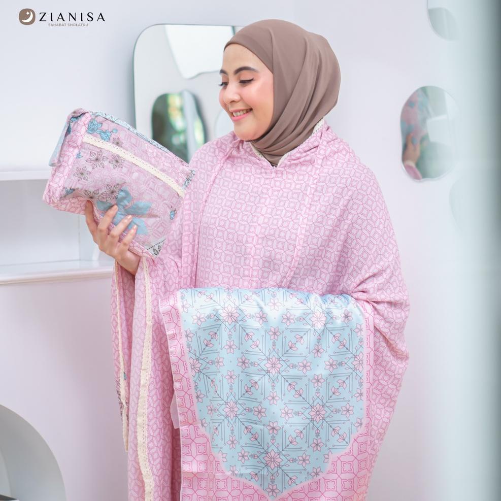 MURAH MUKENA ZIANISA SET-SAJADAH-BORDER RAYYA SERIES ALLSIZE