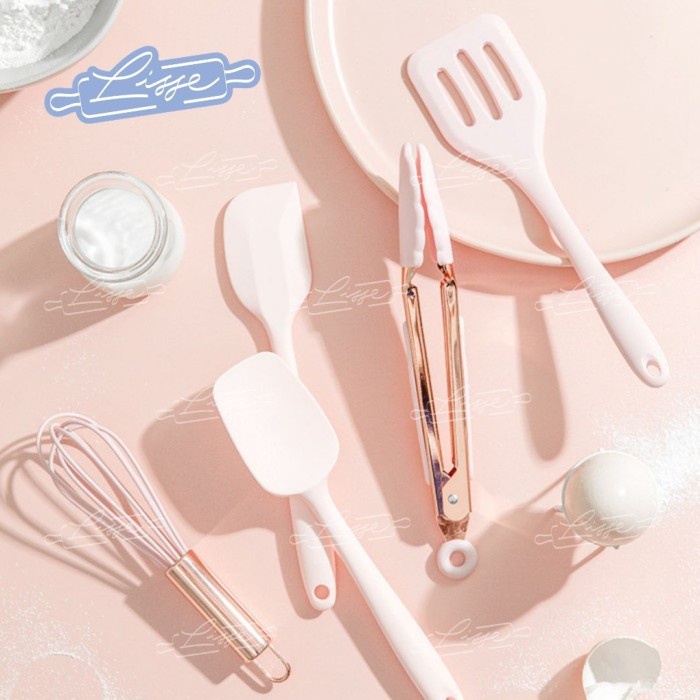 Sutil Mini Spatula Set 5 Pcs/ Sutil Silikon Set/ Spatula Set