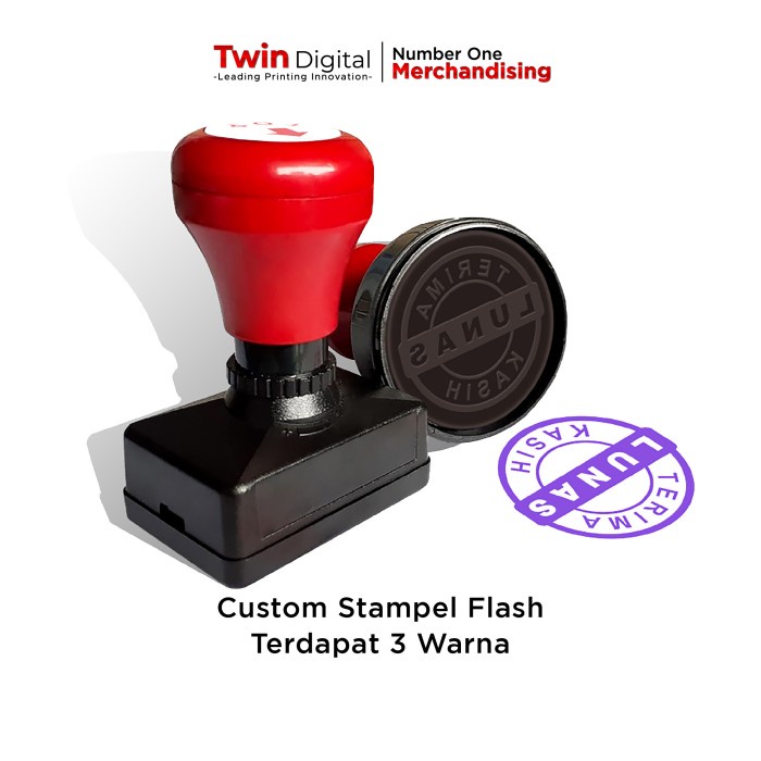 

Terlaris Cetak Stempel Flash - Stampel Flash 1 Warna - Stempel Murah