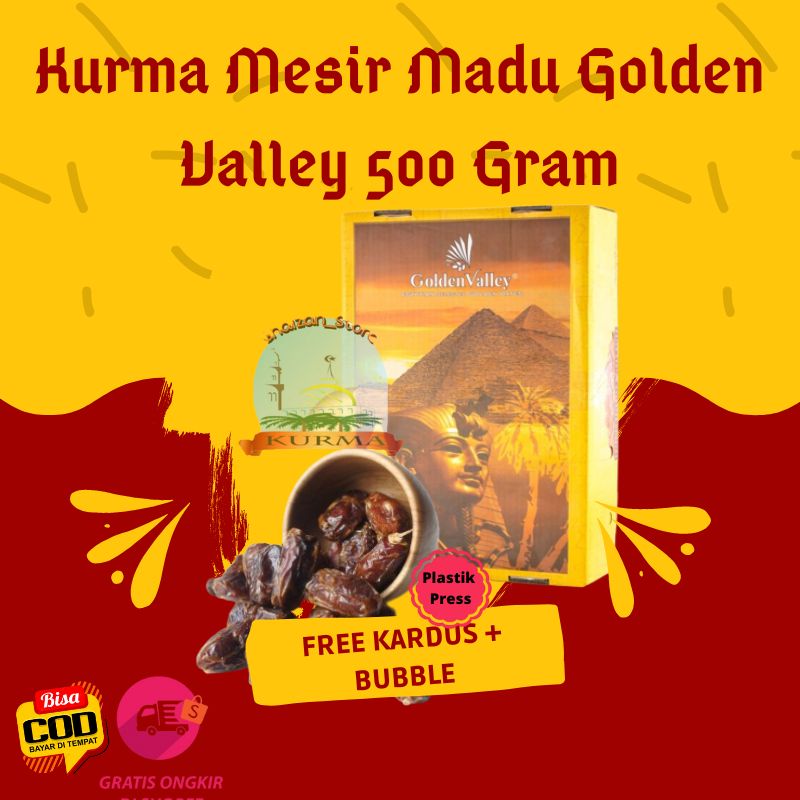 

[ GS ] Kurma Mesir Madu 500 Gram Premium / Kurma Basah Mesir Golden Valley / Kurma Madu Mesir