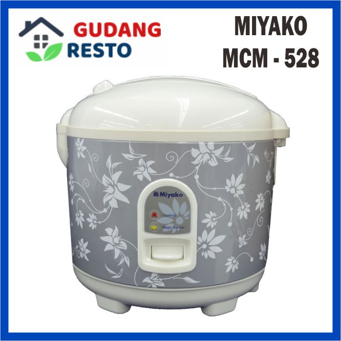 Rice Cooker 1.8 L / Magic com Miyako MCM 528 / MCM-528 / Penanak nasi