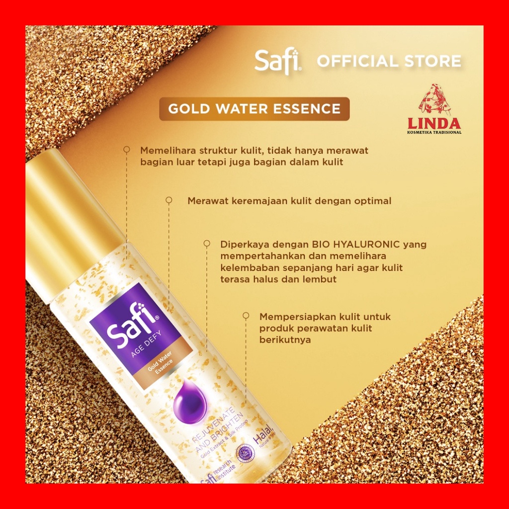 SAFI AGE DEFY GOLD WATER ESSENCE 100 ML