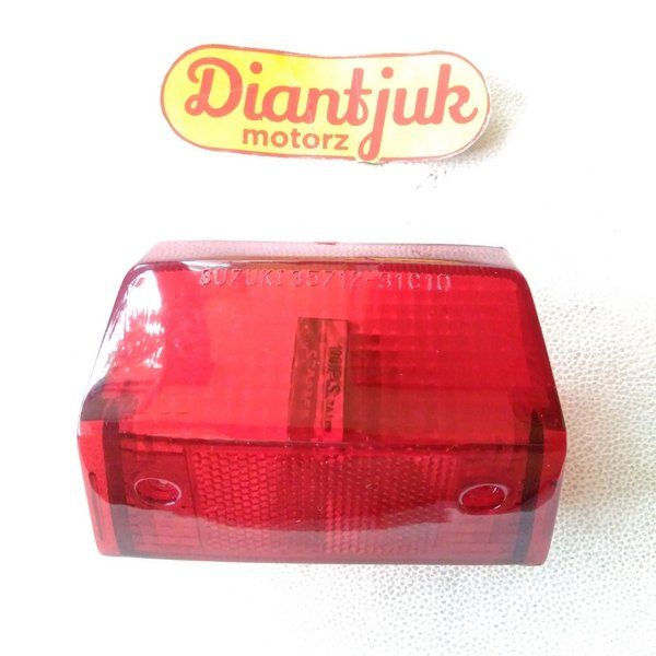Mika Mica Kaca Lens Lampu Stop Belakang Stoplamp Suzuki RC110 RC Crystal RGR 150 Original SGP NOS 35