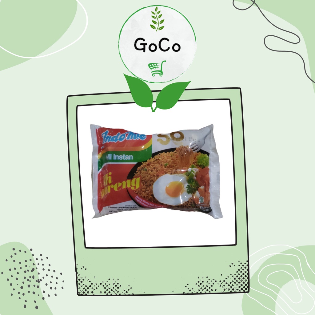 

INDOMIE | Goreng | Mie Instant | 5 Pcs |Eco-Friendly Packaging by GoCo