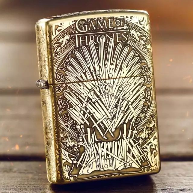 Korek Api Zp Engraved Metal Game Of Thrones Grade Ori