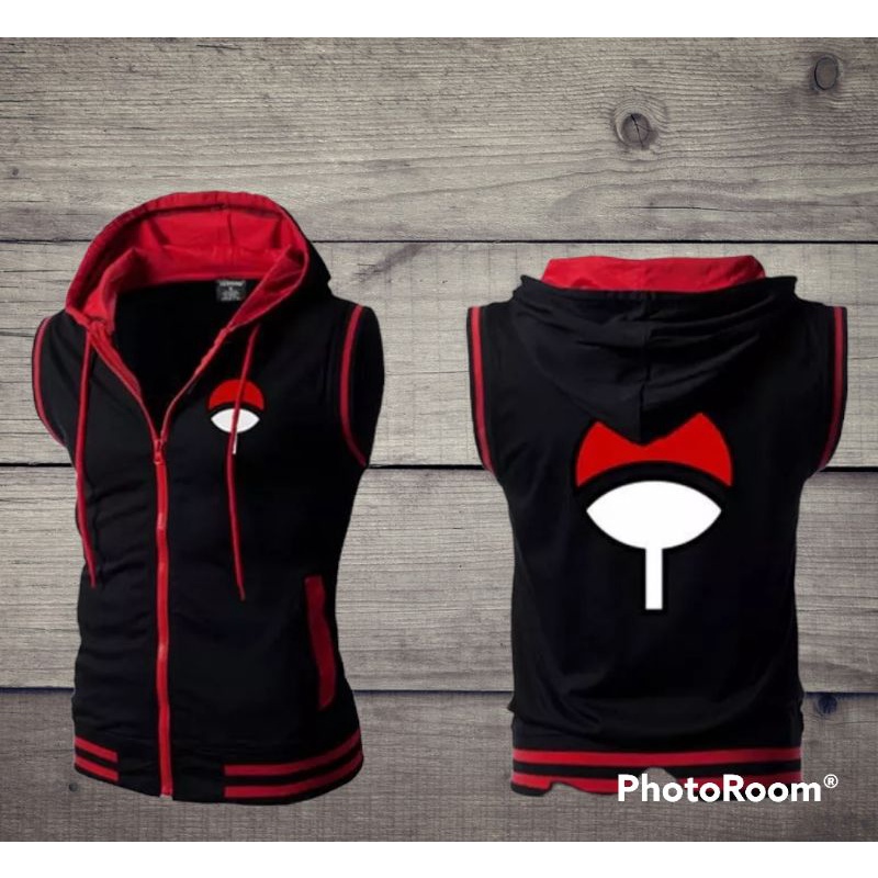 JAKET ROMPI SWEATER HOODIE COSPLAY PRIA WANITA ANIME NARUTO UCHIHA ITACHI UCHIHA SASUKE CASUAL MURAH