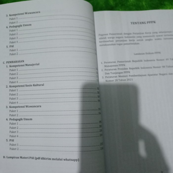 MODUL SUKSES TES PPPK GURU PENDIDIKAN AGAMA ISLAM PAI 2021/TERUPDATE