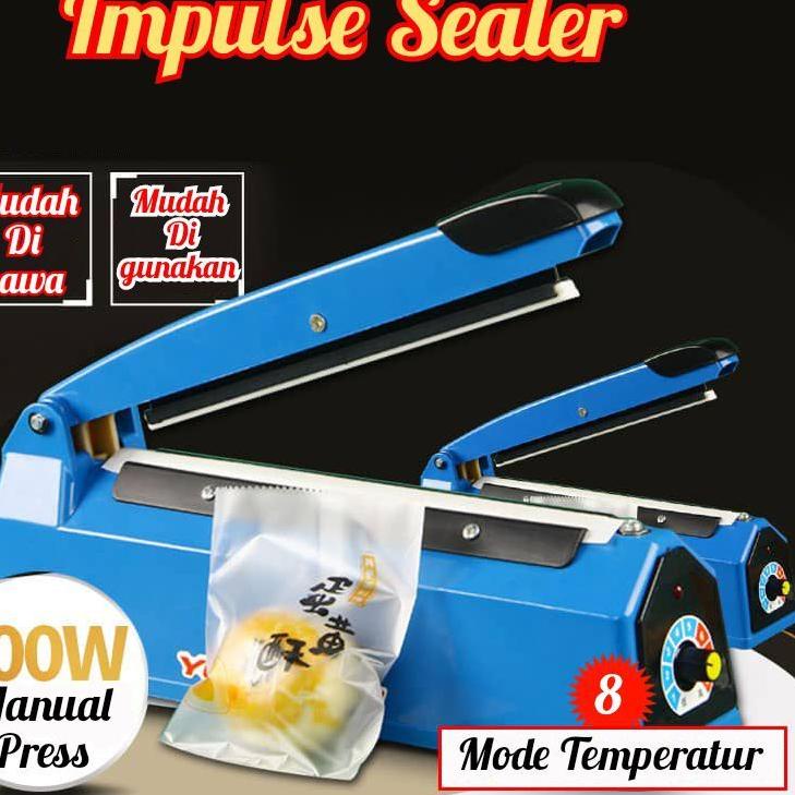 ♞ Produk New Termurah Alat Press Plastik Impulse Sealer 20 CM alat Perekat plastik/  Impulse Sealerr