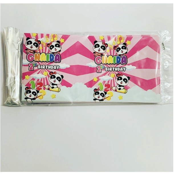 

Baby Bus Label Susu Kotak / Ulang Tahun / Label Dessert Table