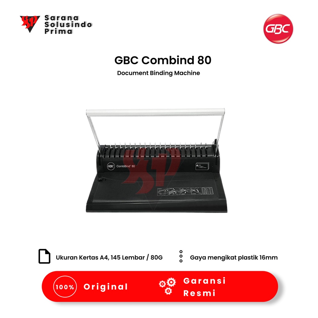 

Mesin jilid dokumen | GBC Combind 80 | BERGARANSI RESMI | JABODETABEK