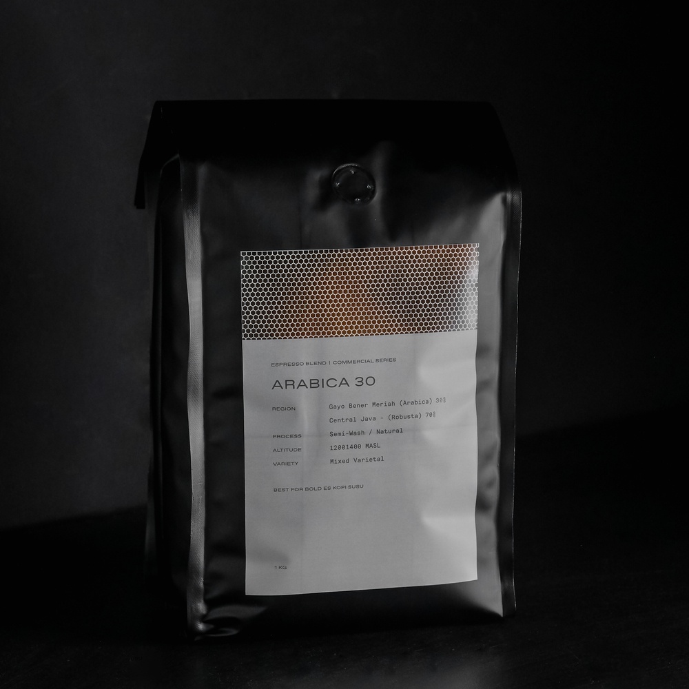 

ARABICA 30 | BLEND | COMMERCIAL COFFEE ESPRESSO 1000gr