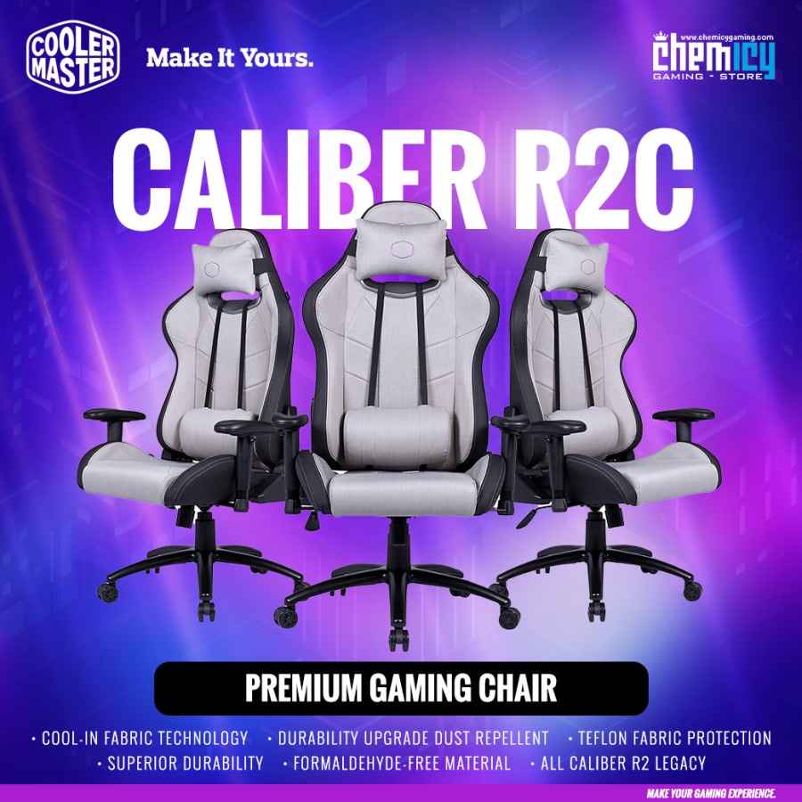 Cooler Master Caliber R2C Gaming Chair / Kursi Gaming