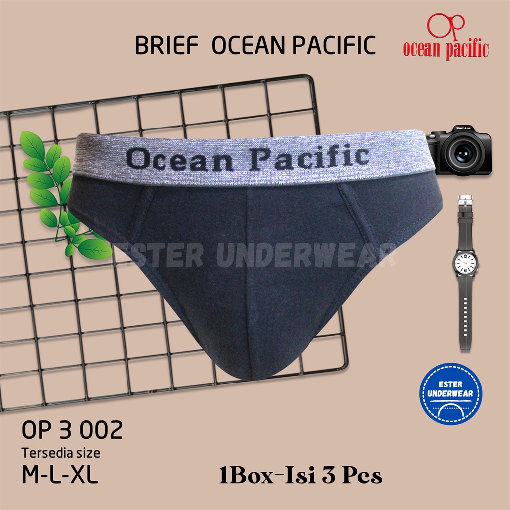 CD PRIA OCEAN PACIFIC OP 002 ISI 3PCS