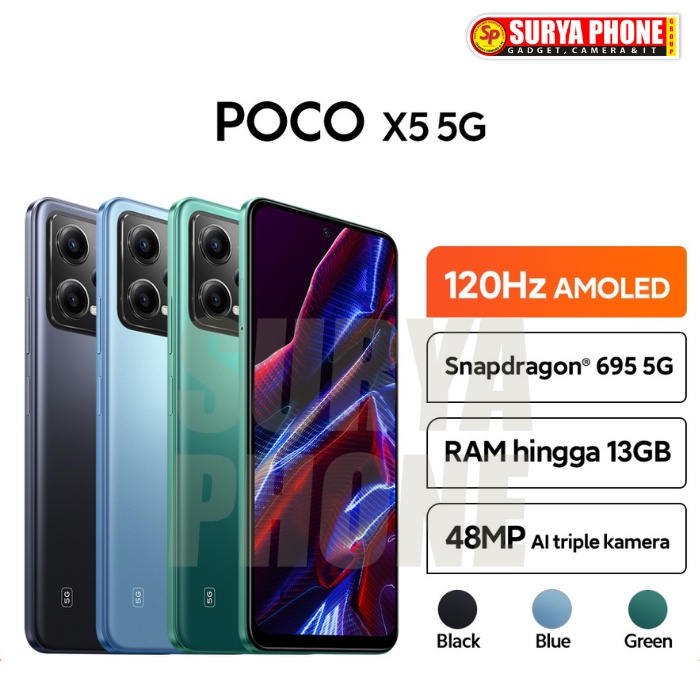 XIAOMI POCO X5 5G RAM 8GB ROM 256GB