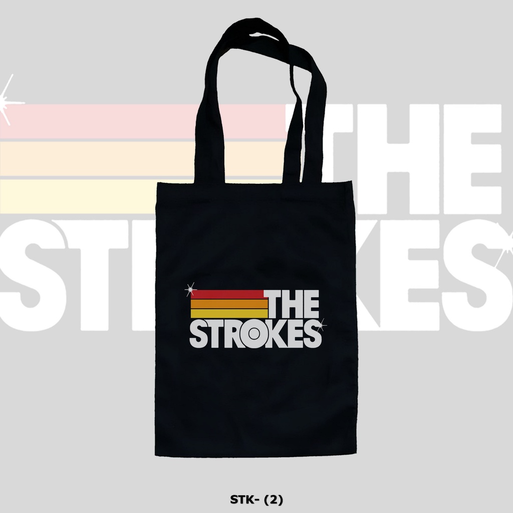 TOTE BAG HITAM - THE STROKES