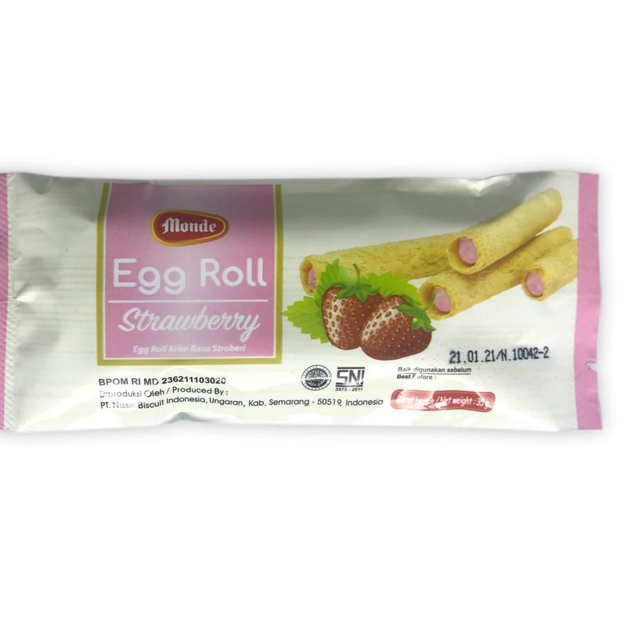 

Extra deals Monde Egg Roll Strawberry 10 x 35gr