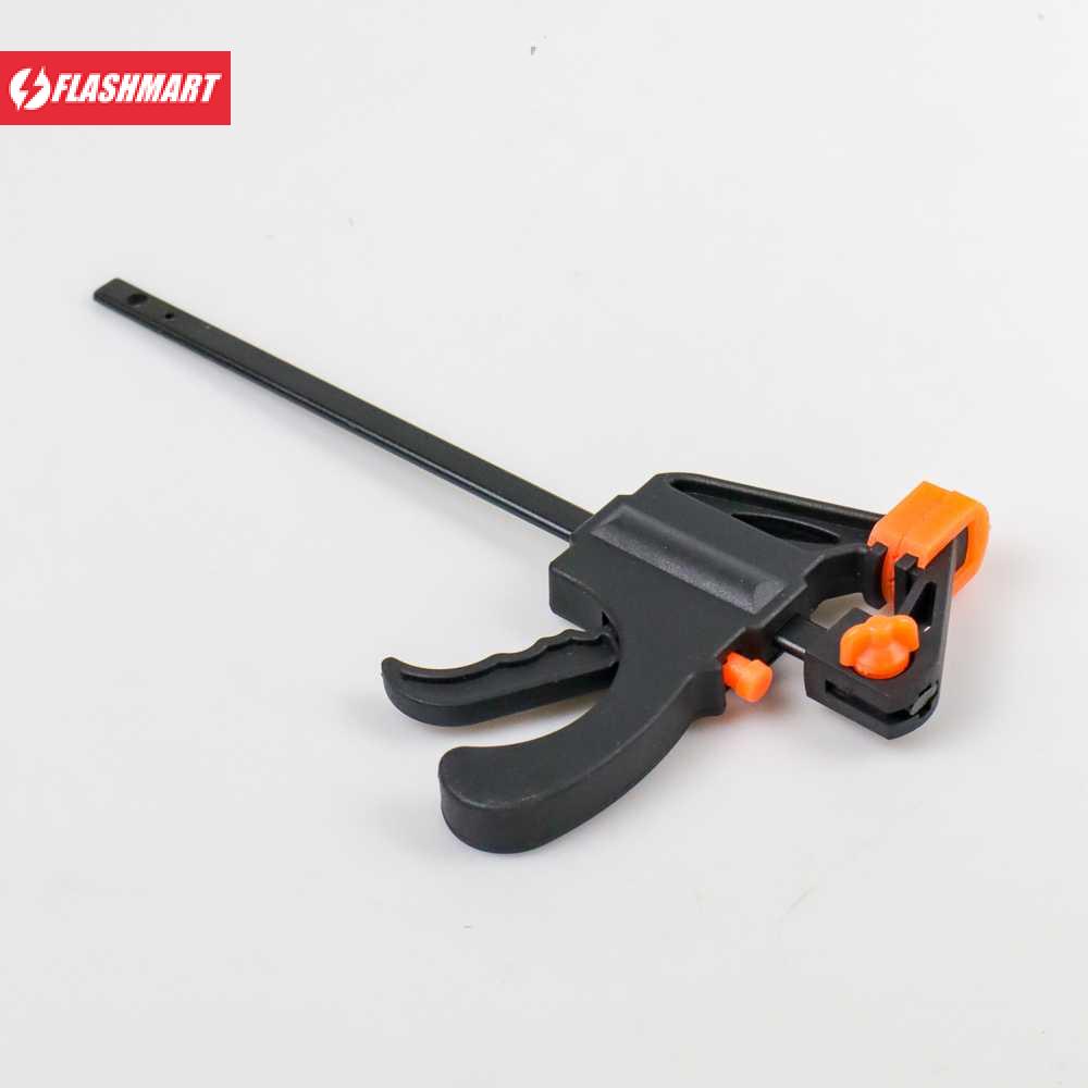 Flashmart Speed Squeeze Ratcheting Clamp Penjepit Kayu 4 Inch - T22106