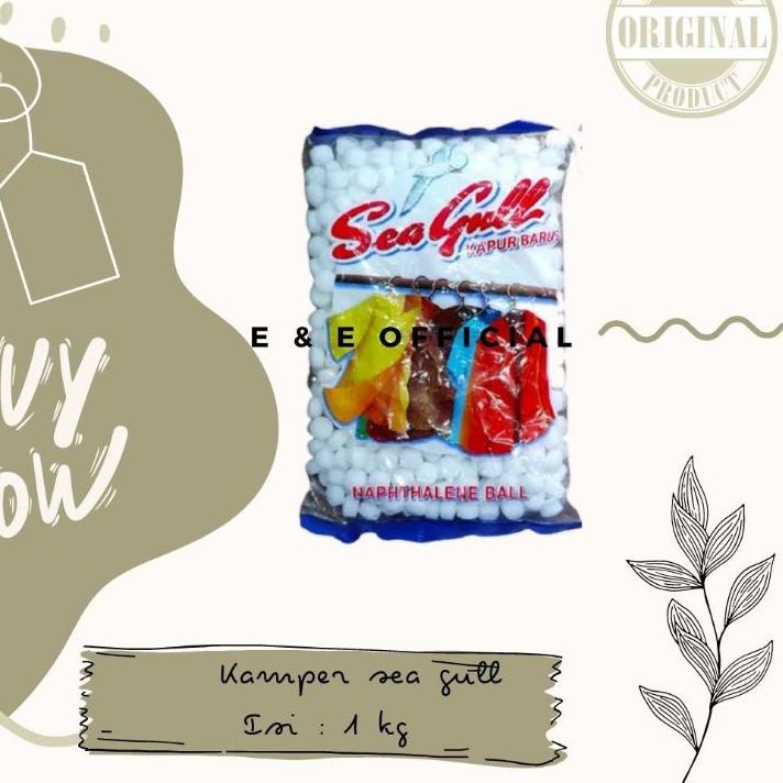 Terlaku. KAMPER PUTIH SEA GULL / KAMPER BARUS / KAMPER BAJU 1KG / KAMPER SEA GULL 1KG / KAMPER KECIL