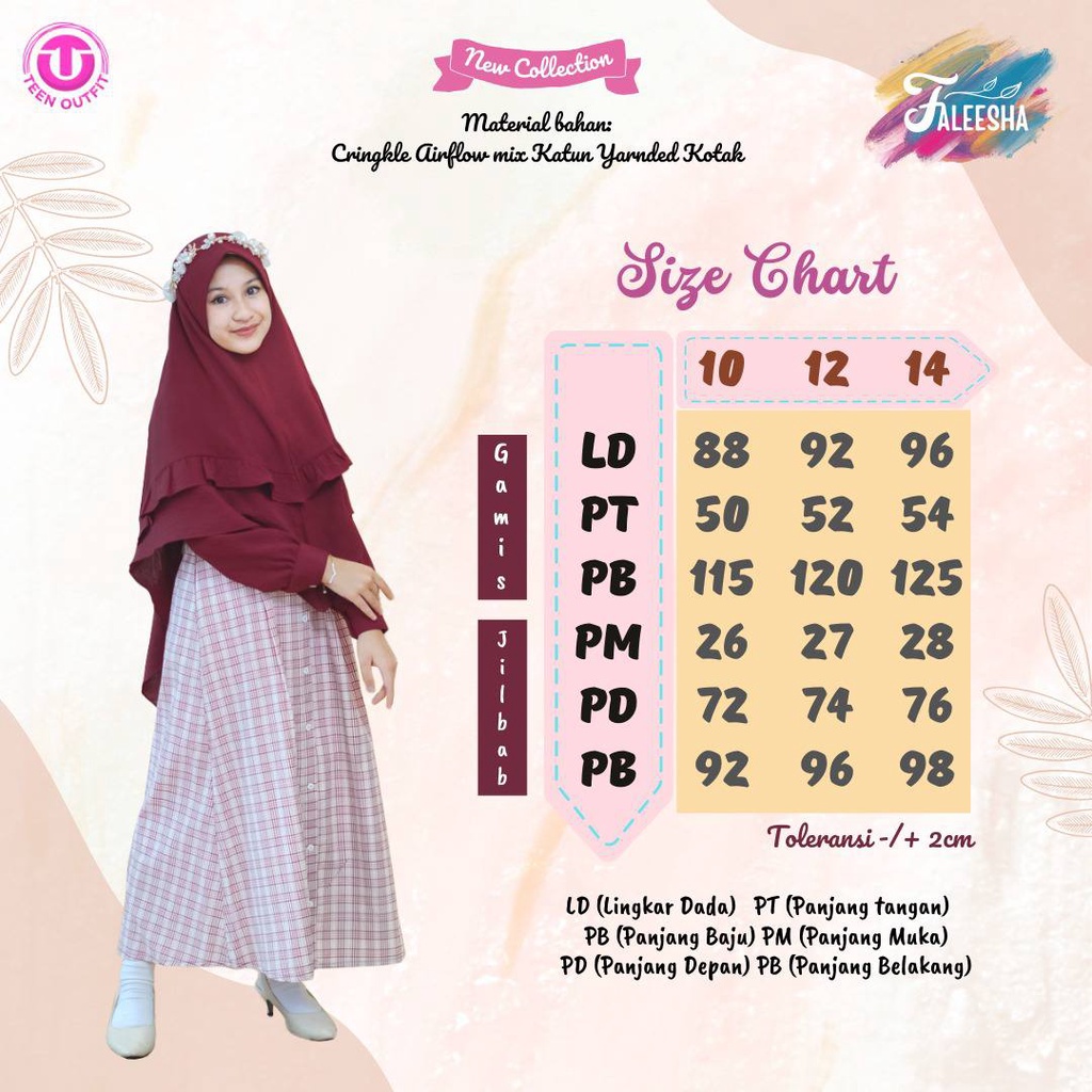 Gamis Faleesha by Teen Outfit