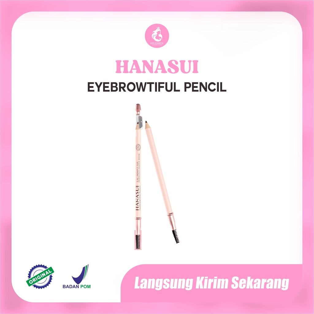 HANASUI Eyebrowtiful Pensil Alis 1.6g/ 3 In 1 Benefit Pot perfectly