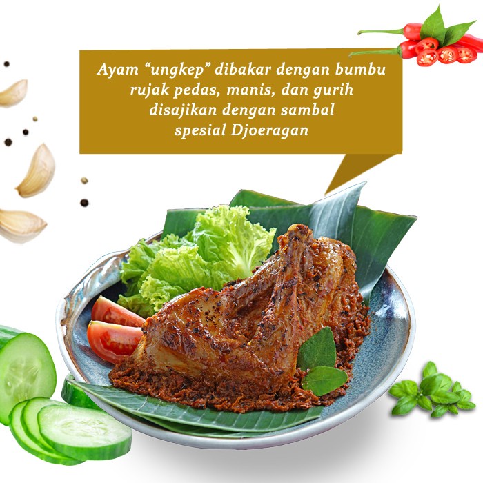 

Djoeragan - Ayam Bakar Bumbu Rujak 2 Potong