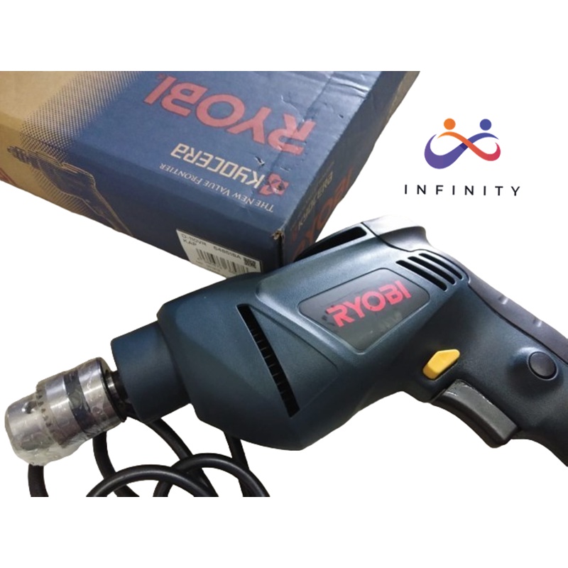 Promo mesin bor kayu tembok besi bor tangan listrik RYOBI Modern 10mm INF