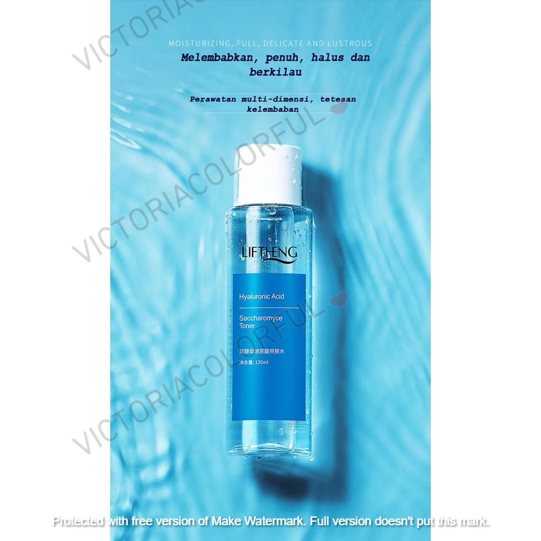 LIFTHENG HYALURONIC ACID SACCHAROMYCE TONER KULIT