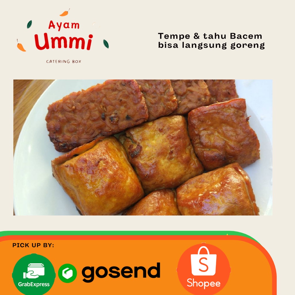 

Tahu tempe bacem kecap siap goreng atau masak - Tahu 10