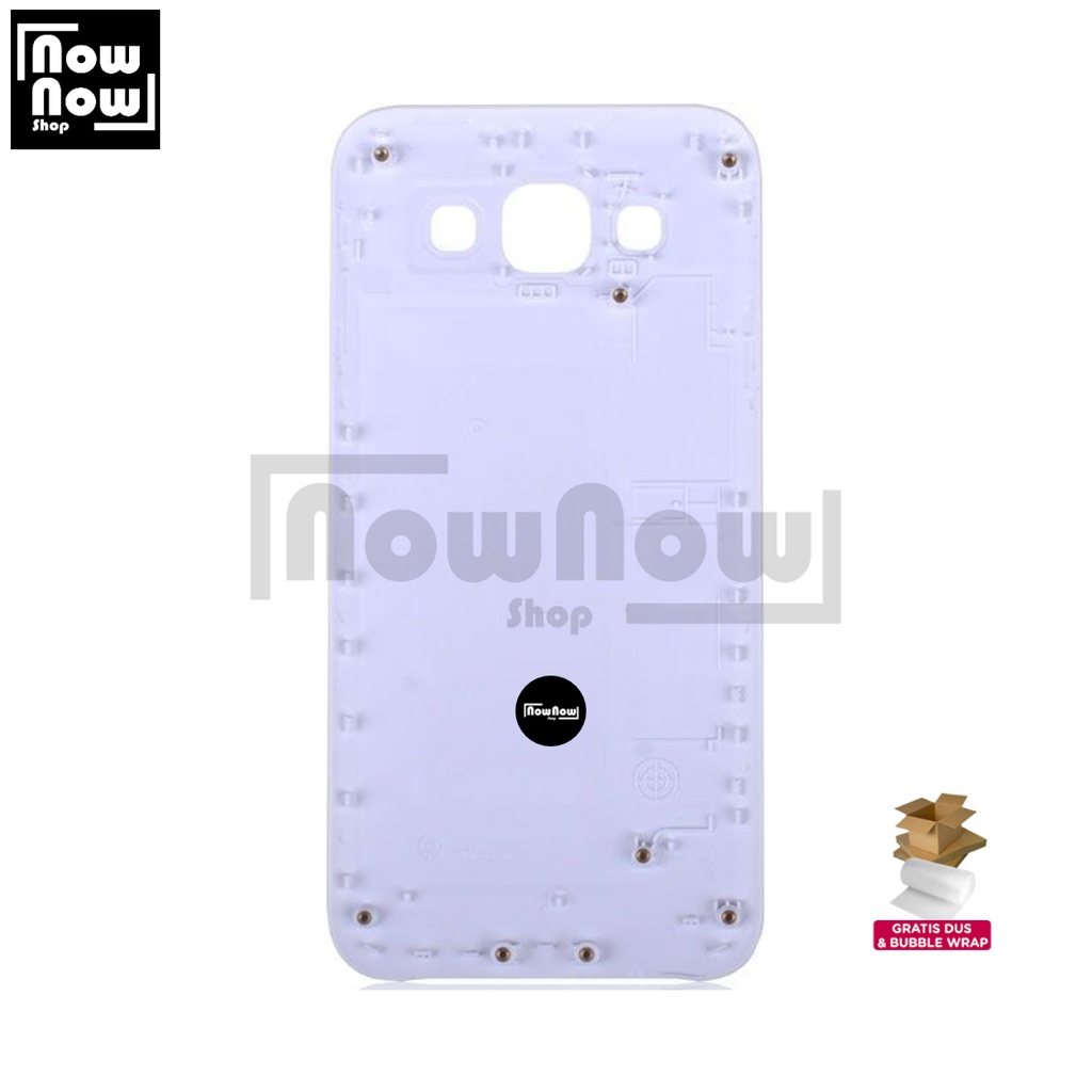 Backdoor Tutup Belakang Baterai Samsung Galaxy E5 E500 E500F E500H E500HQ E500M E500F/DS E500H/DS E500M/DS Backcover Back Casing Housing Cover Belakang Back Case Panel Replacement