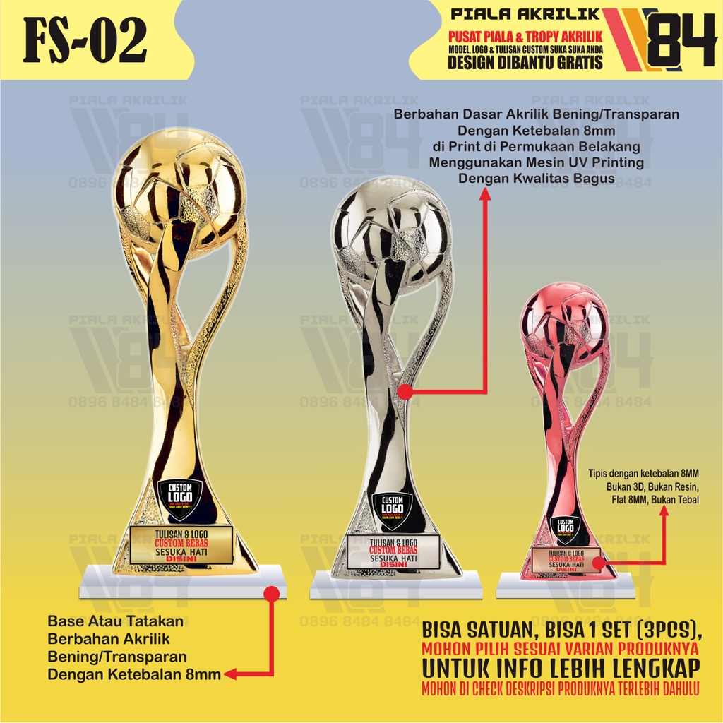 PIALA BOLA, PIALA FUTSAL, PIALA SEPAK BOLA, TROPHY BOLA, TROPHY FUTSAL, TROPHY SEPAK BOLA, TROPY BOL