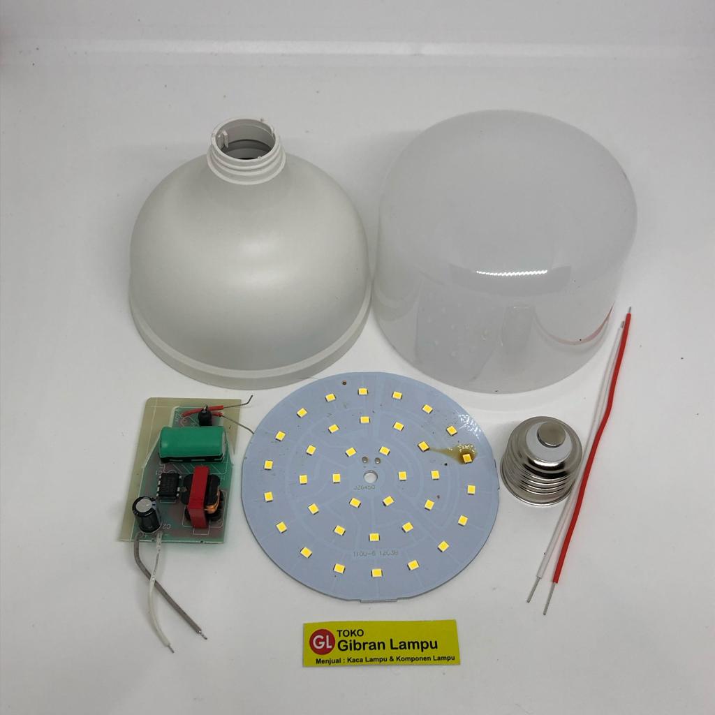 Paket Lampu LED DC BM Rakitan Polos - Rakit Satu Set Lampu LED Tanpa Merk All Watt