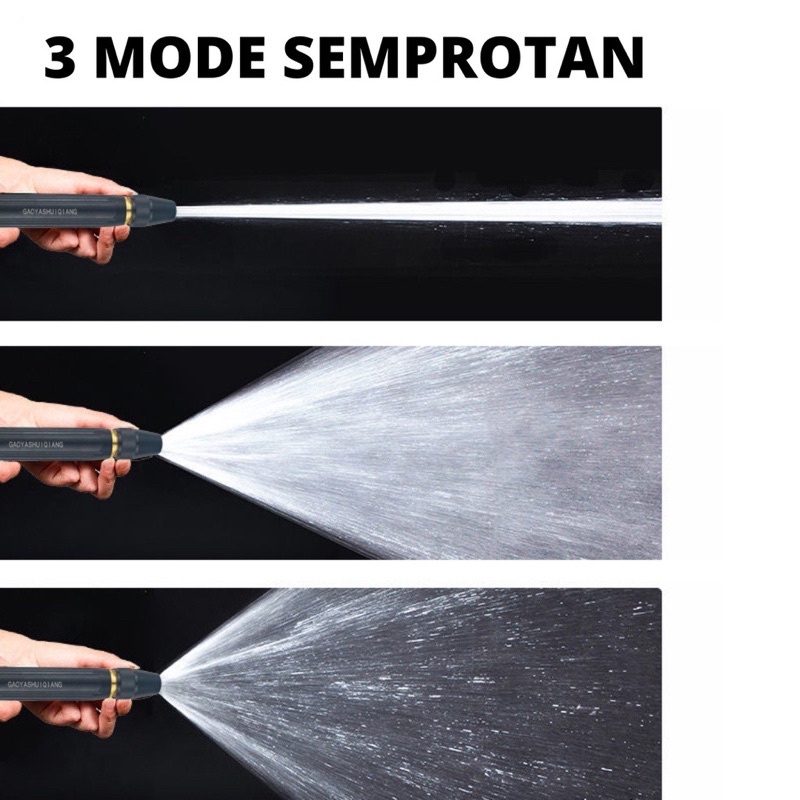 SEMPROTAN AIR CUCI MOTOR HOSE NOZZLE SPRAY STEAM TAMAN MOBIL WATER JET