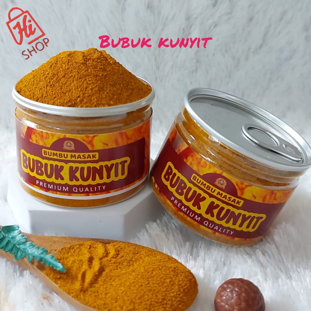 

Can Rempah Bubuk Kunyit Bumbu Kunir Bubuk Turmeric Powder Kualitas Premium
