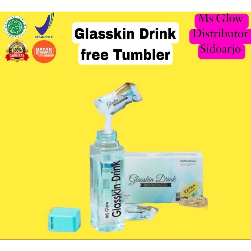 Glasskin Drink Ms Glow Original / Ms glow glasskin drink original