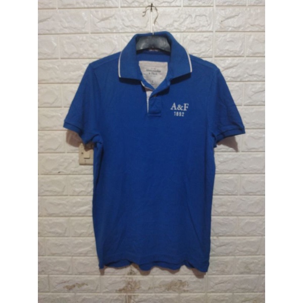 kaos kerah abercrombie second