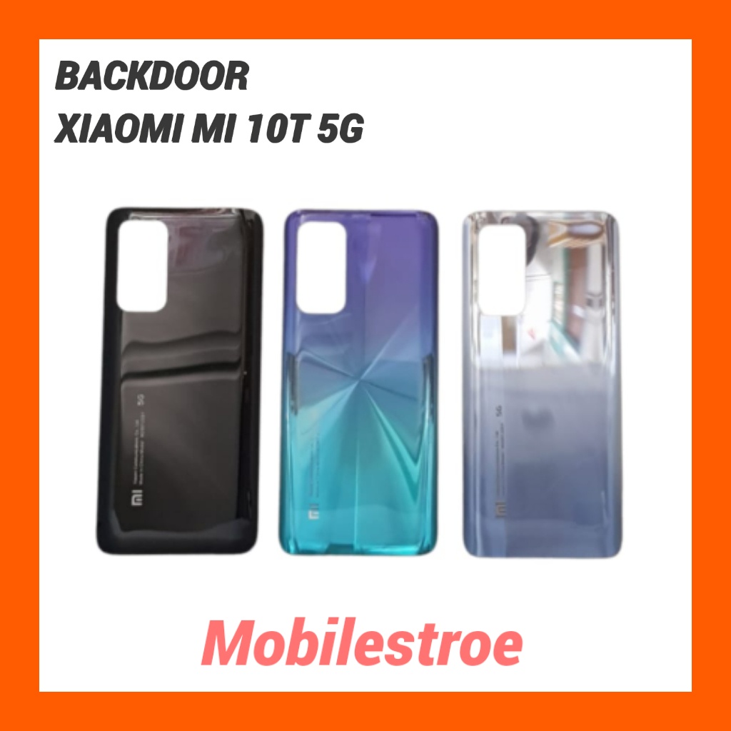 TUTUP BELAKANG BATERAI BACKDOOR / BACKCOVER XIAOMI MI 10T 5G