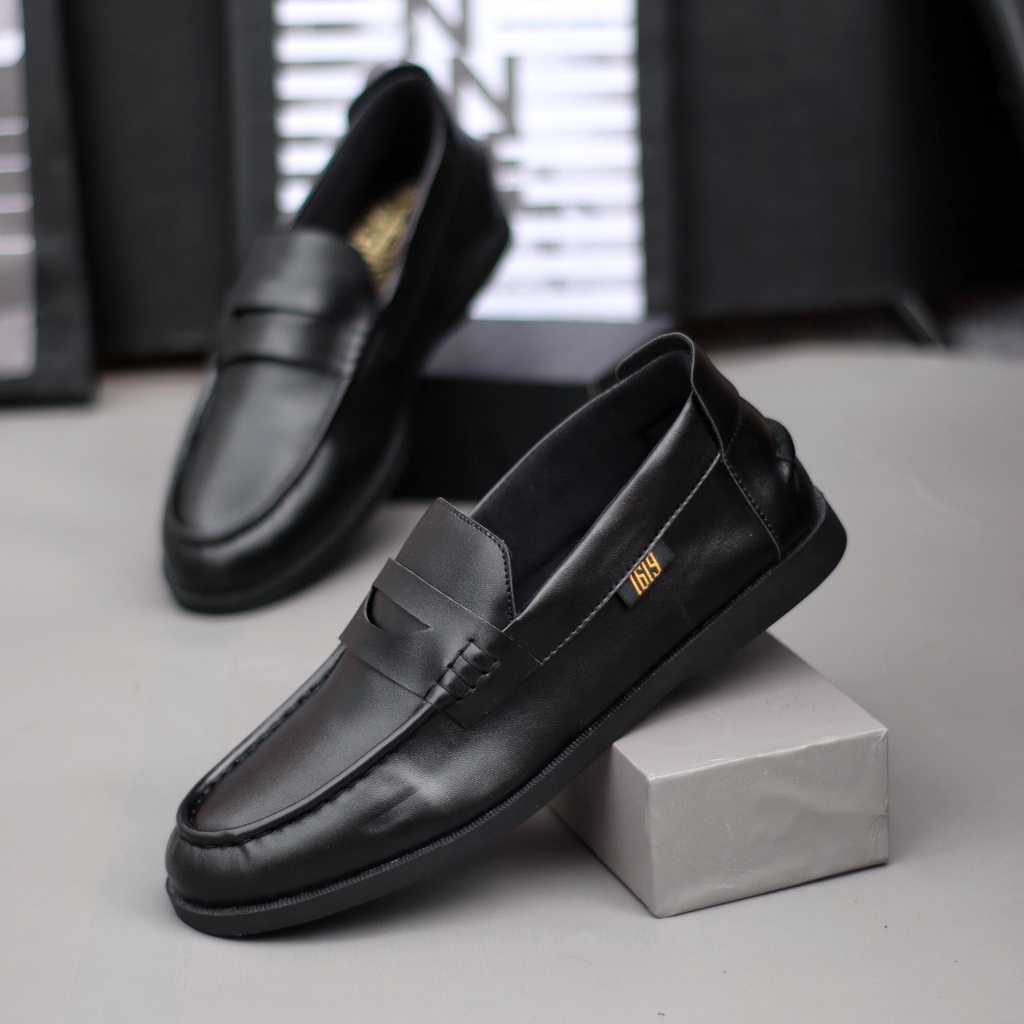 SEPATU PANTOPEL FORMAL PRIA KULIT ASLI ORIGINAL FASHION KERJA KANTOR TRANDY SLIP ON LOAFER PRIA KASUAL CASUAL KULIAH KONDANGAN