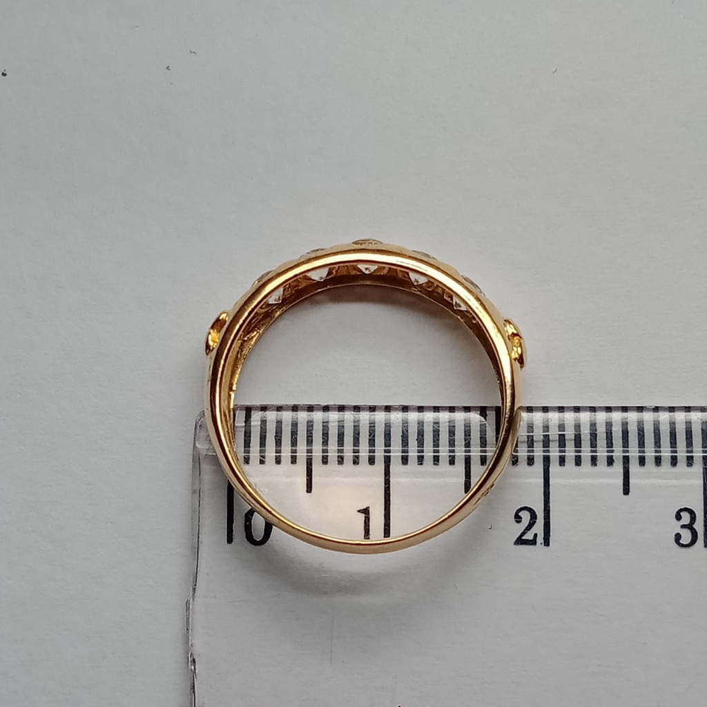 Cincin emas 17k - 2.55 gr kadar 750 - 4318