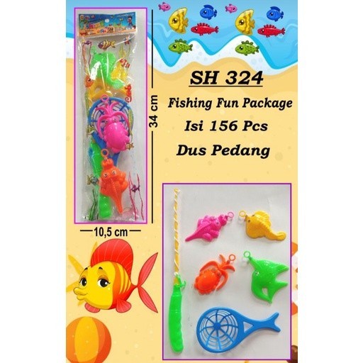 mainan pancingan ikan anak fishing magnet SH 324