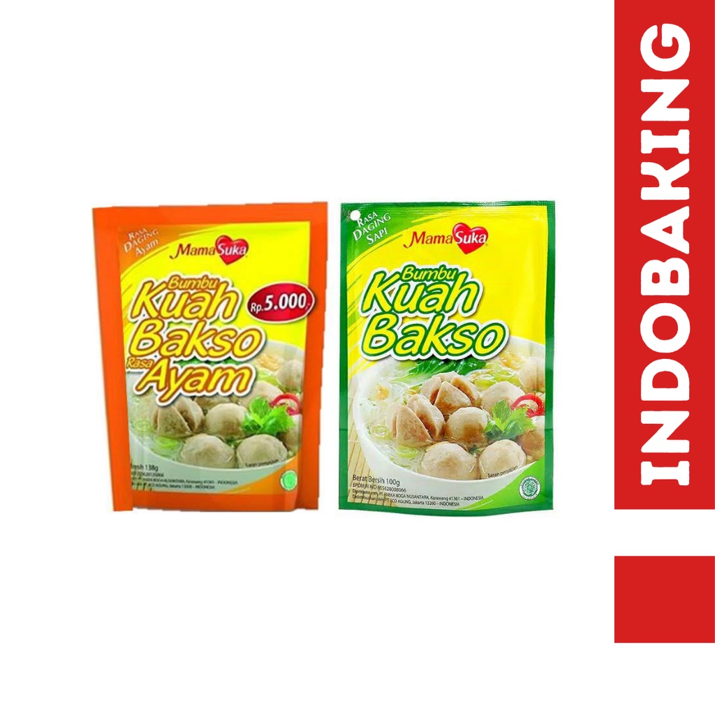 

Mamasuka Bumbu Kuah Bakso Rasa Kaldu Sapi & Ayam 100g