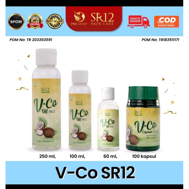 VICO / VCO OIL &amp; KAPSUL SR12