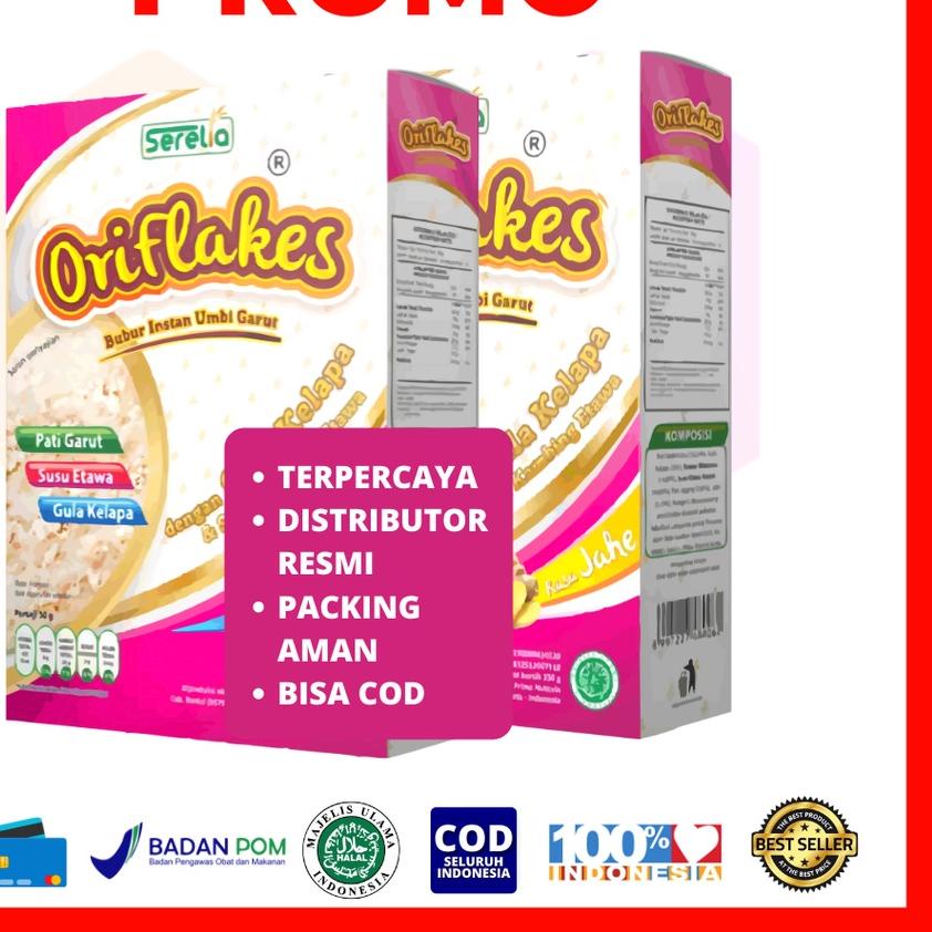 

♧ ORIFLAKES GASTRO Maag Asam Lambung Sereal Pati Umbi Garut 350 gram ⅎ