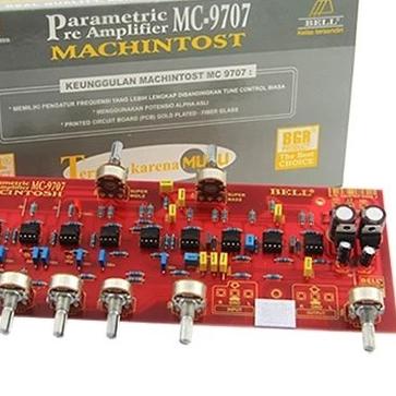 ❇ TONE CONTROL PARAMETRIC MC-9707 BELL BGR TONE KONTROL STEREO PARAMETRIK MC9707 MC 9707 BELL ASLI ✈